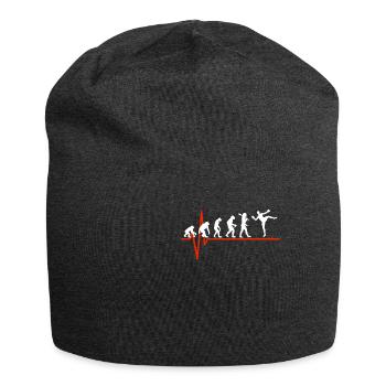 Kickboxing Heartbeat - EVOLUTION OF KICKBOXING - Jersey-Beanie - Anthrazit - Vorne