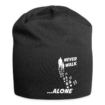 VATER & SOHN NEVER WALK ALONE - Jersey-Beanie - Schwarz - Vorne