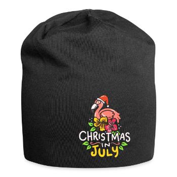 Noël en juillet - Bonnet en jersey - noir - Devant