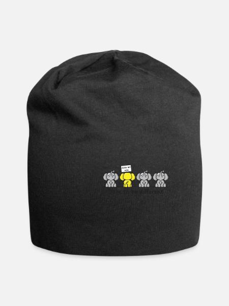 Dare to be different - Wage anders zu sein! - Jersey-Beanie - Schwarz