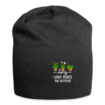 Plante - Bonnet en jersey - noir - Devant