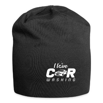 Auto - Jersey-Beanie - Schwarz - Vorne