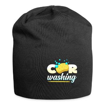 Entretien du véhicule de lavage de voiture - Bonnet en jersey - noir - Devant