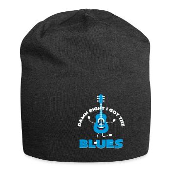 Blues - Jersey-Beanie - Anthrazit - Vorne