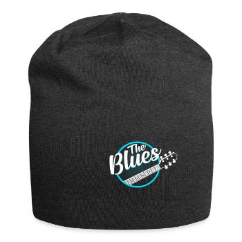 Le blues - Bonnet en jersey - charbon - Devant