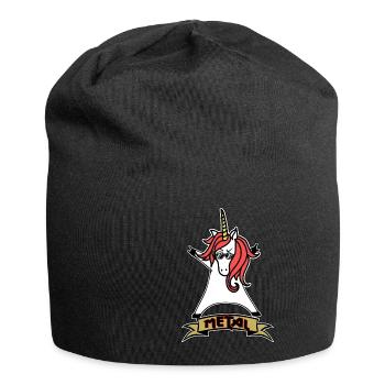 Licorne Métal - Licorne - Métal - Musique - Bonnet en jersey - noir - Devant