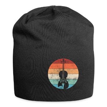 violin - Jersey Beanie - black - Front