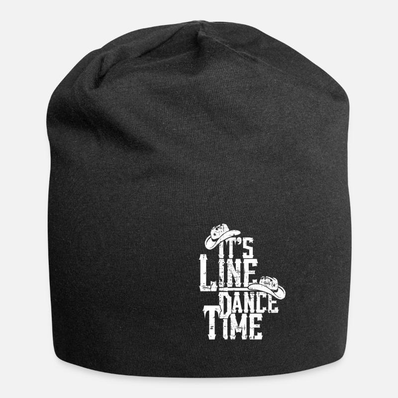 Linedance - Jersey-Beanie - Schwarz