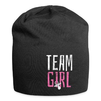 Le genre révèle - Bonnet en jersey - noir - Devant
