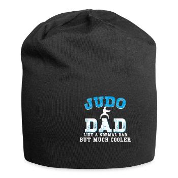 Judo Dad - Jersey-Beanie - Schwarz - Vorne