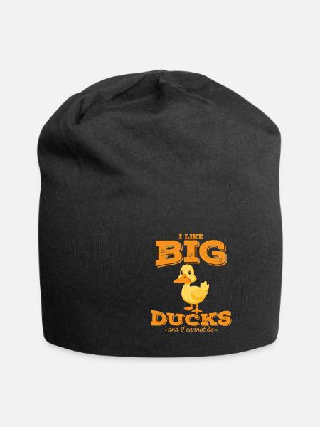 canards - Bonnet en jersey - noir