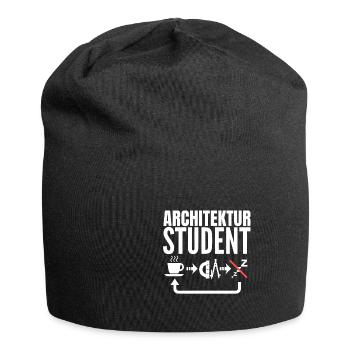 Architektur Student Geschenk - Jersey-Beanie - Schwarz - Vorne