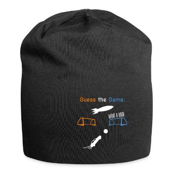 Guess the Game Rocket Gamer cadeau pour les geeks - Bonnet en jersey - noir - Devant