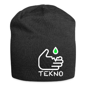 Tekno Acid Soundsystem Tribal 23 Free Party Tekno - Jersey-Beanie - Anthrazit - Vorne