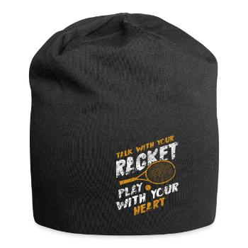 Tennis - Bonnet en jersey - noir - Devant