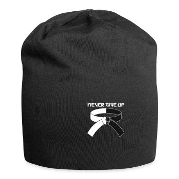 Karate - Jersey-Beanie - Schwarz - Vorne