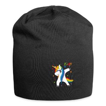 DAB tamponner cadeau de licorne licorne - Bonnet en jersey - noir - Devant