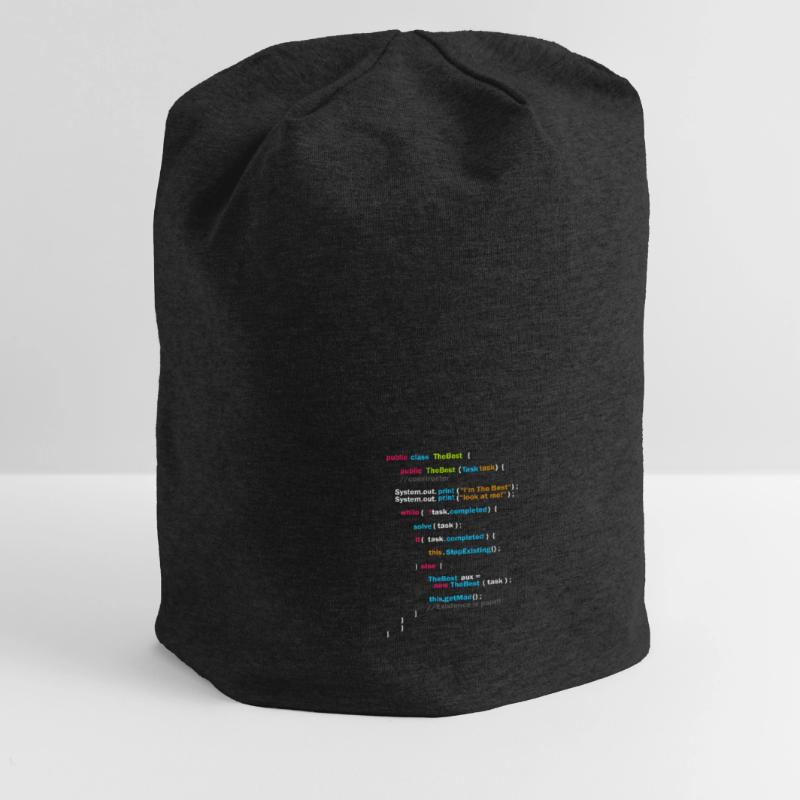 Code du programme Bonnet en jersey