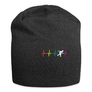 Roller Blade Rainbow Heartbeat - Jersey-Beanie - Anthrazit - Vorne