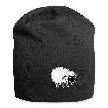 Black Sheep - Sheep - Sheep - Jersey Beanie - black - Front