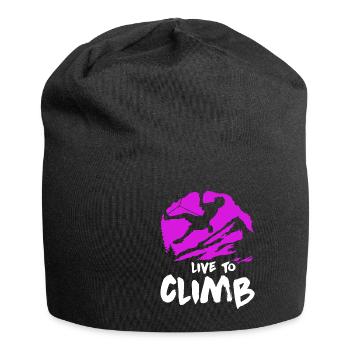 Climb - Jersey Beanie - black - Front