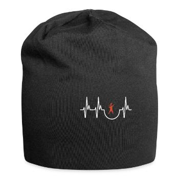 Tennis - Jersey-Beanie - Schwarz - Vorne