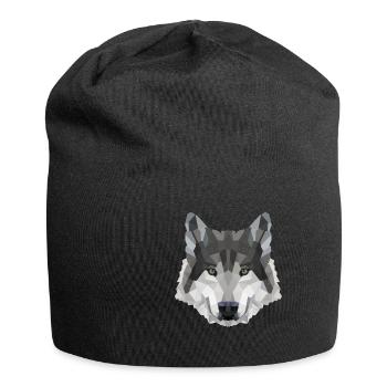 POLYGON WOLF WÖLFE HUSKY RUDEL HUND Rudel - Jersey-Beanie - Schwarz - Vorne