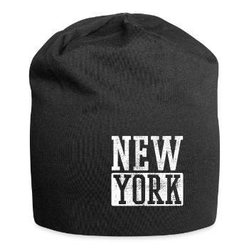 New York - Bonnet en jersey - noir - Devant