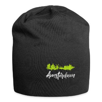 Amsterdam - Jersey Beanie - black - Front