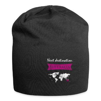Australien - Jersey-Beanie - Schwarz - Vorne