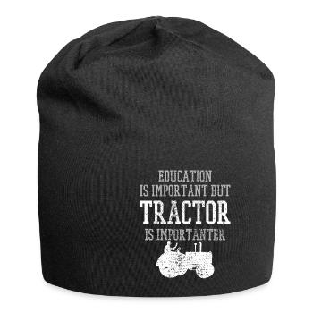 tractor - Jersey Beanie - black - Front