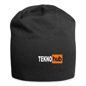Système de sonorisation Free Party Sound System Tekno - Bonnet en jersey - noir - Devant