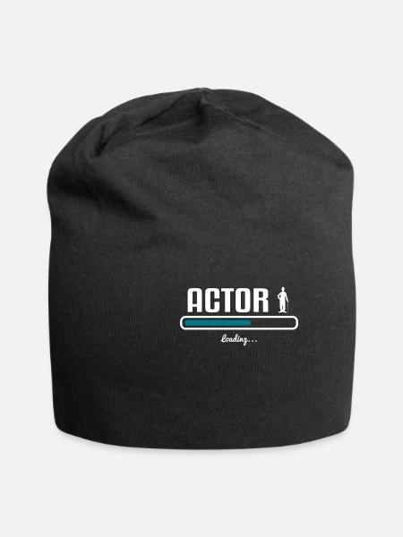 Vintage Actor T-Shirts - Jersey-Beanie - Schwarz