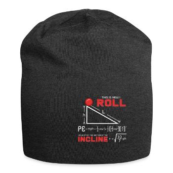 Physik - Jersey-Beanie - Anthrazit - Vorne