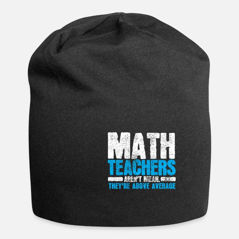 Mathematics teacher - Jersey Beanie - black