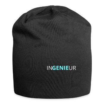 Engineer genius - Jersey Beanie - black - Front