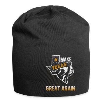 Texas - Jersey-Beanie - Schwarz - Vorne