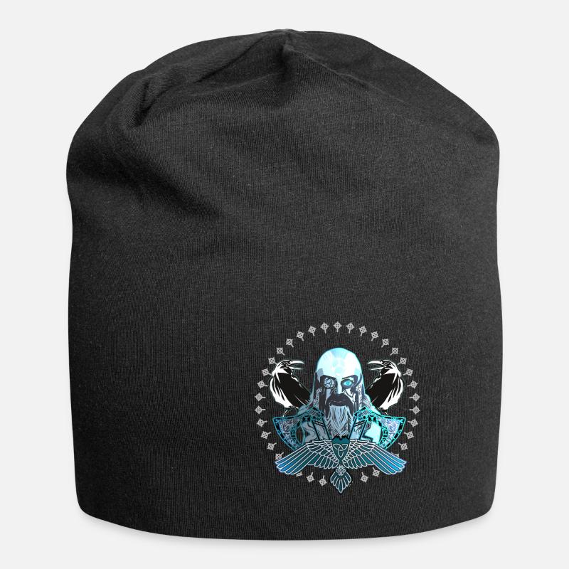 Odin - Jersey-Beanie - Schwarz