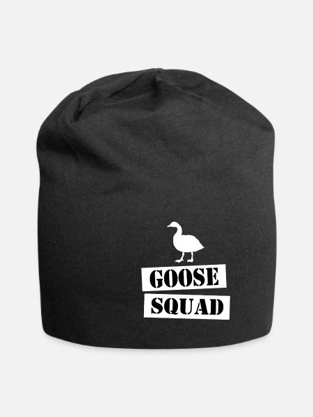 join the goose squad - Jersey-Beanie - Schwarz
