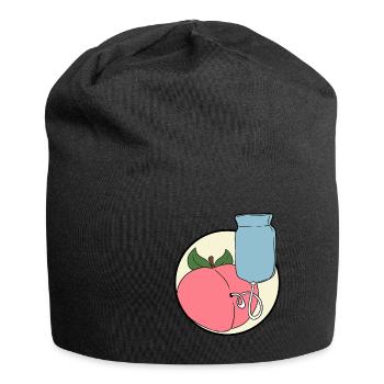 Klismaphilia Enema Anal Play Klistier Sexe Popo - Bonnet en jersey - noir - Devant