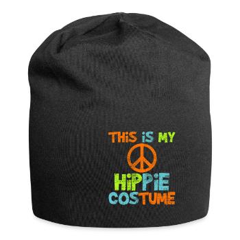 Hippie - Jersey-Beanie - Schwarz - Vorne