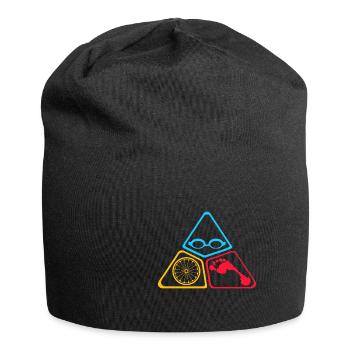 Triathlon symbols - Jersey Beanie - black - Front