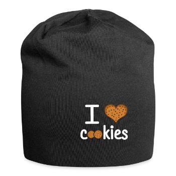 Keks - Jersey-Beanie - Schwarz - Vorne