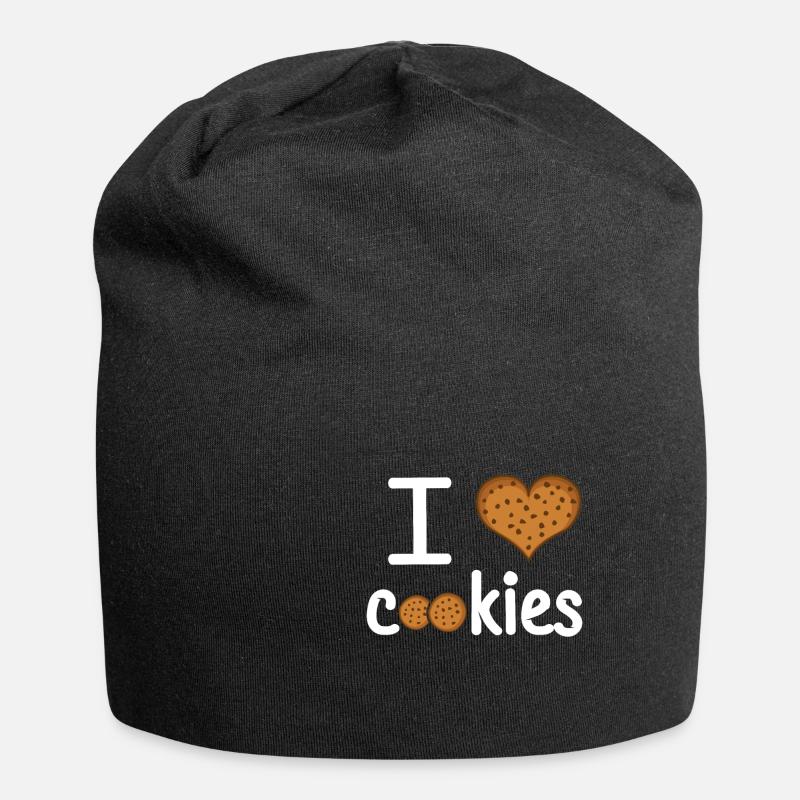Keks - Jersey-Beanie - Schwarz