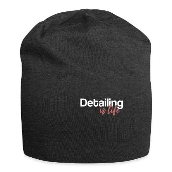 Detailing Is Life | Car Detailing, Car Detailer - Jersey Beanie - charcoal grey - Front