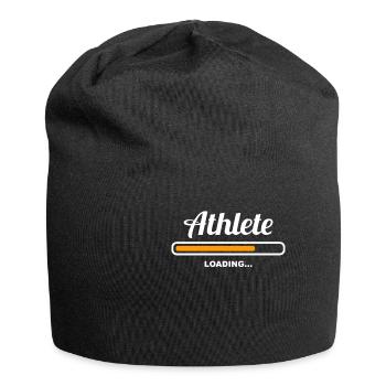 Athlete Loading - Jersey-Beanie - Schwarz - Vorne