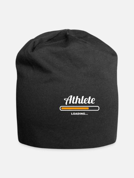 Athlete Loading - Jersey-Beanie - Schwarz
