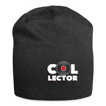 vinyl record - Jersey Beanie - charcoal grey - Front