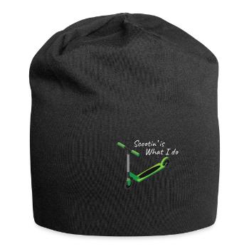 Scooter Riding Is What I Make Scooter Gift - Jersey Beanie - black - Front