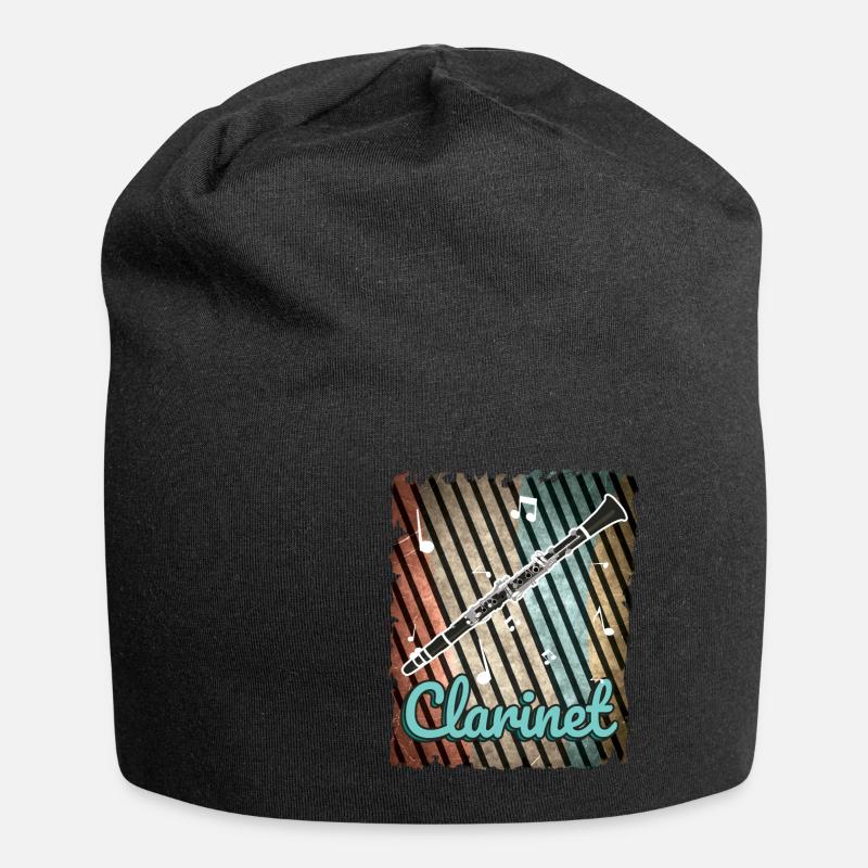 clarinet - Jersey Beanie - black